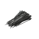 Faseta, colier plastic negru 2.5x100mm 100 buc/set