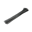 Faseta colier plastic negru 8.8x920mm 100 buc/set Longroad