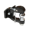 Cupla remorcare cu bolt, bila si siguranta, sarcina maxima 3000Kg