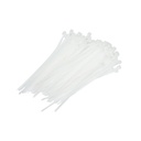 Faseta colier plastic alb 3.5x250mm 100 buc/set