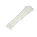 Faseta colier plastic alb 5x200mm 100 buc/set
