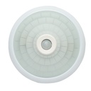Plafoniera LED 2x40W, E27, 220V, 360 grade cu senzor miscare crepuscular 300x105mm