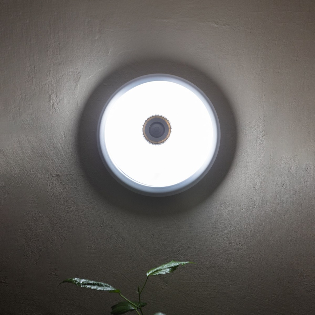 Plafoniera LED 12W, 220V, 360 grade cu senzor de miscare crepuscular 300x105mm