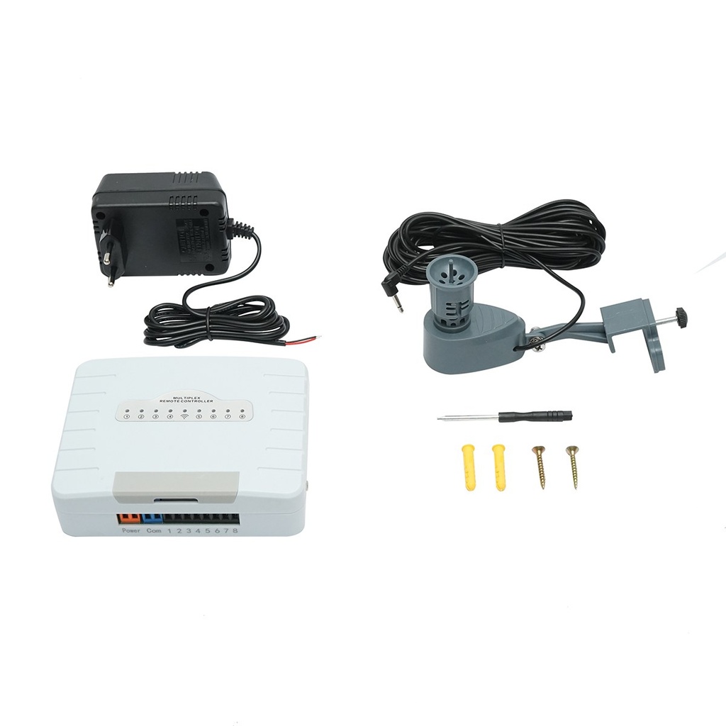 Modul de comanda principal smart WiFi 220V, 8 statii cu senzor de ploaie, aplicatie Smart Life IP67