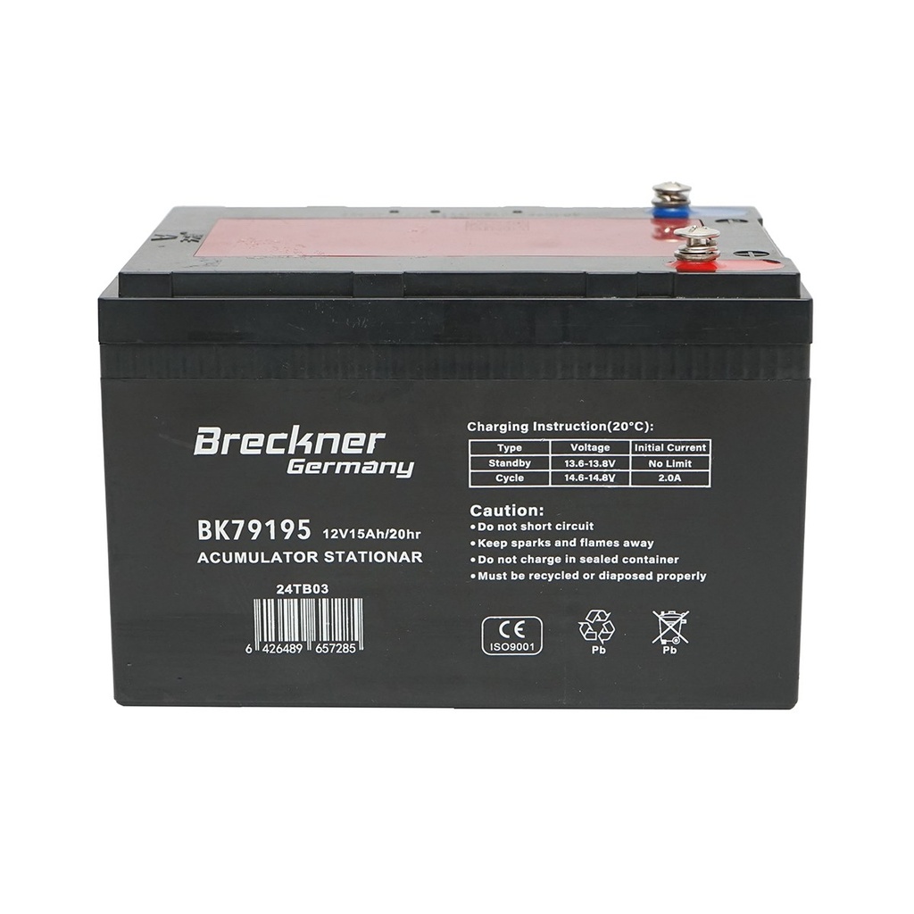 Baterie sistem solar cu gel 12V 15Ah 20HR 150x100x100mm