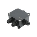 Doza etansa cu presetupe 41A 450V AC, 4 cai 4-18mm IP68 Leader