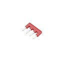 Punte de conectare 4 piste, 32A/450V pentru sina DIN Leader