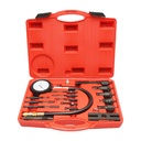 Trusa tester compresie motoare diesel cu manometru mecanic 0-70 bar