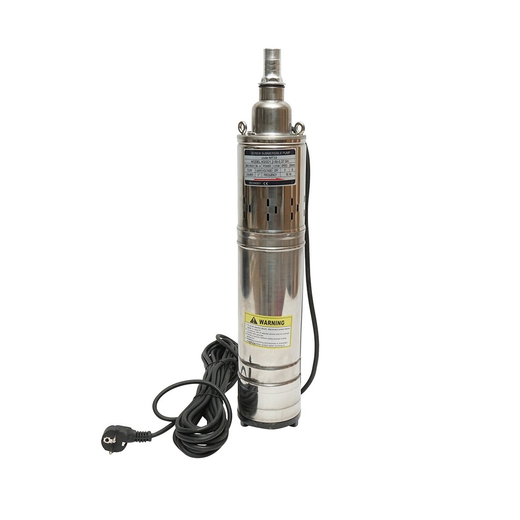 Pompa apa submersibila 370W, 30L/min H80m, 220V, 2850 rpm IPX8