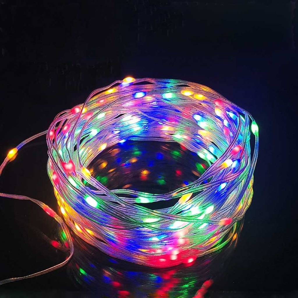 Banda LED inteligenta 2W/m 5V cu telecomanda, control muzical, bluetooth, aplicatie USB, 10m RGB+IC IP68