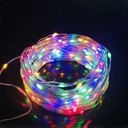 Banda LED inteligenta 2W/m 5V cu telecomanda, control muzical, bluetooth, aplicatie USB, 10m RGB+IC IP68