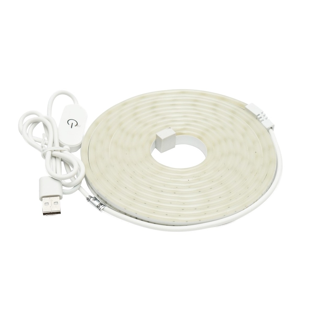 Banda LED 6500K, 5V, USB, 3m IP65