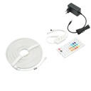 Banda LED 3m RGBIC smart, 24V DC, bluetooth, telecomanda, aplicatie SurpLife IP65