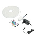 Banda LED cu telecomanda 12V, 5m RGBW