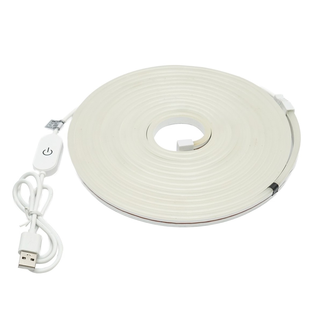 Banda LED 3000K, USB 5V, lungime 5m IP65