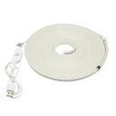 Banda LED 3000K, USB 5V, lungime 5m IP65