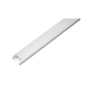 Profil aluminiu banda LED 17.4x7x2000mm, aplicat cu dispersor mat, banda maxim 12mm