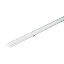 Profil aluminiu banda LED 21.7x6.7x2000mm, incastrat cu dispersor mat, banda maxim 12mm