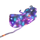 Banda LED smart 2W/m 5V cu telecomanda, control muzical, bluetooth, aplicatie USB, 15m RGB+IC IP68