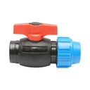 Robinet mufa cu bila compresiune 32mm x 1 inch PN16 pentru sisteme de irigatii