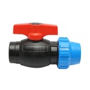 Robinet mufa cu bila filet interior D40x1-1/4, PN16, pentru sisteme de irigatii