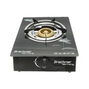 Aragaz, plita cu un arzator din fonta 2.5KW, sticla securizata 400x300x90mm
