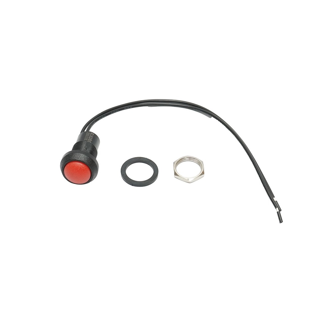 Intrerupator buton comanda joystick rosu Ford, New Holland, Fiat cod OEM 82013762