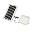 Proiector LED 60W cu panou solar 10W, baterie Li-ion 6000mAh si telecomanda IP66