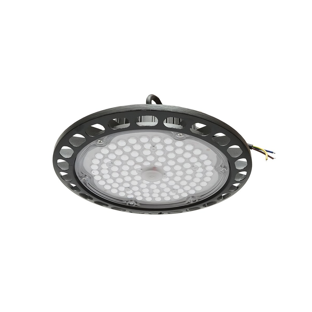 Lampa industriala LED High-Bay 100W, 220V, 8000K pentru hala/depozit 235x75mm