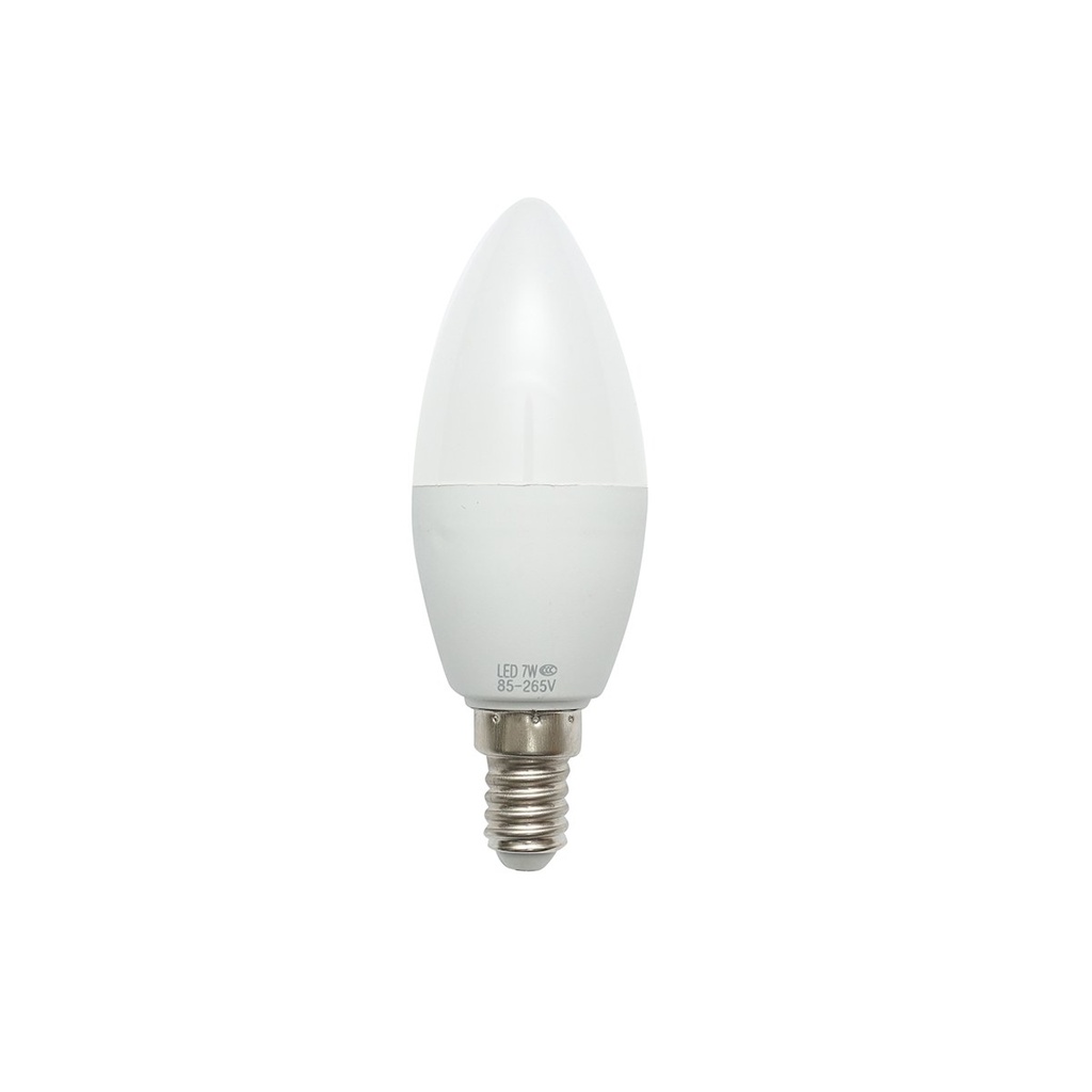 Bec LED 7W, 220V, E14 lumina rece 6500K