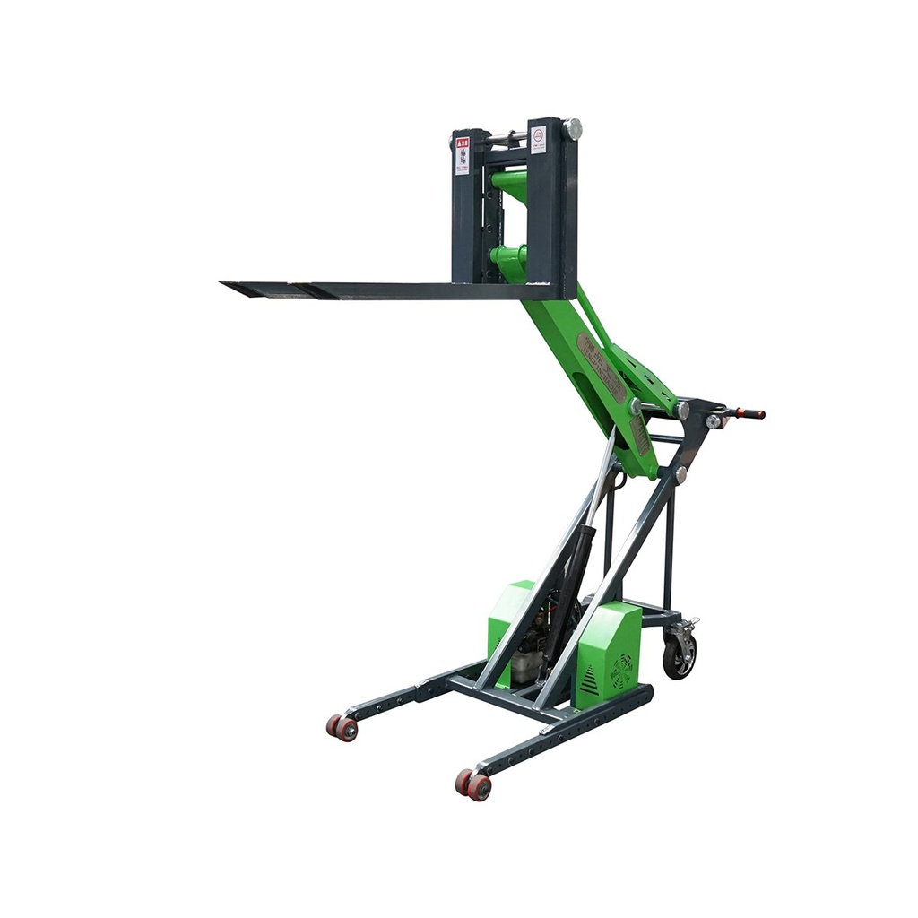 Transpalet electric 24V cu sarcina maxima 650 Kg, inaltime ridicare 1500mm, furci 950mm THOR