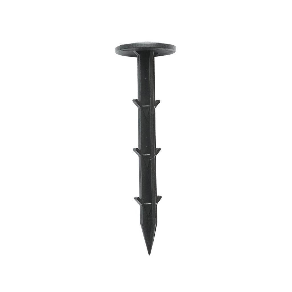 Set 10 cuie plastic fixare folie, tip harpon 10 cm