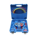 Trusa verificare si incarcare instalatii aer conditionat auto, freon R22, R32, R134a, R410a