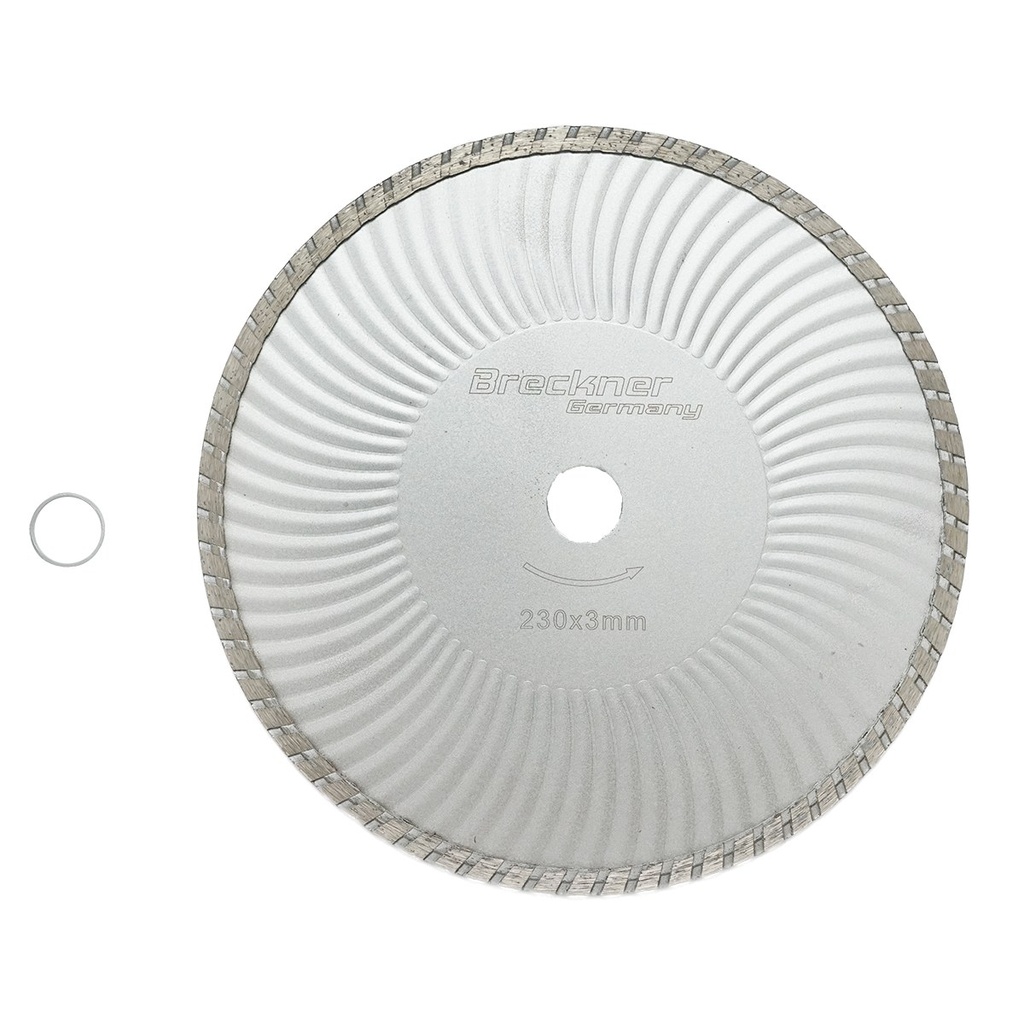 Disc diamantat continuu 230x3mm taiere umeda/uscata pentru beton si ceramica