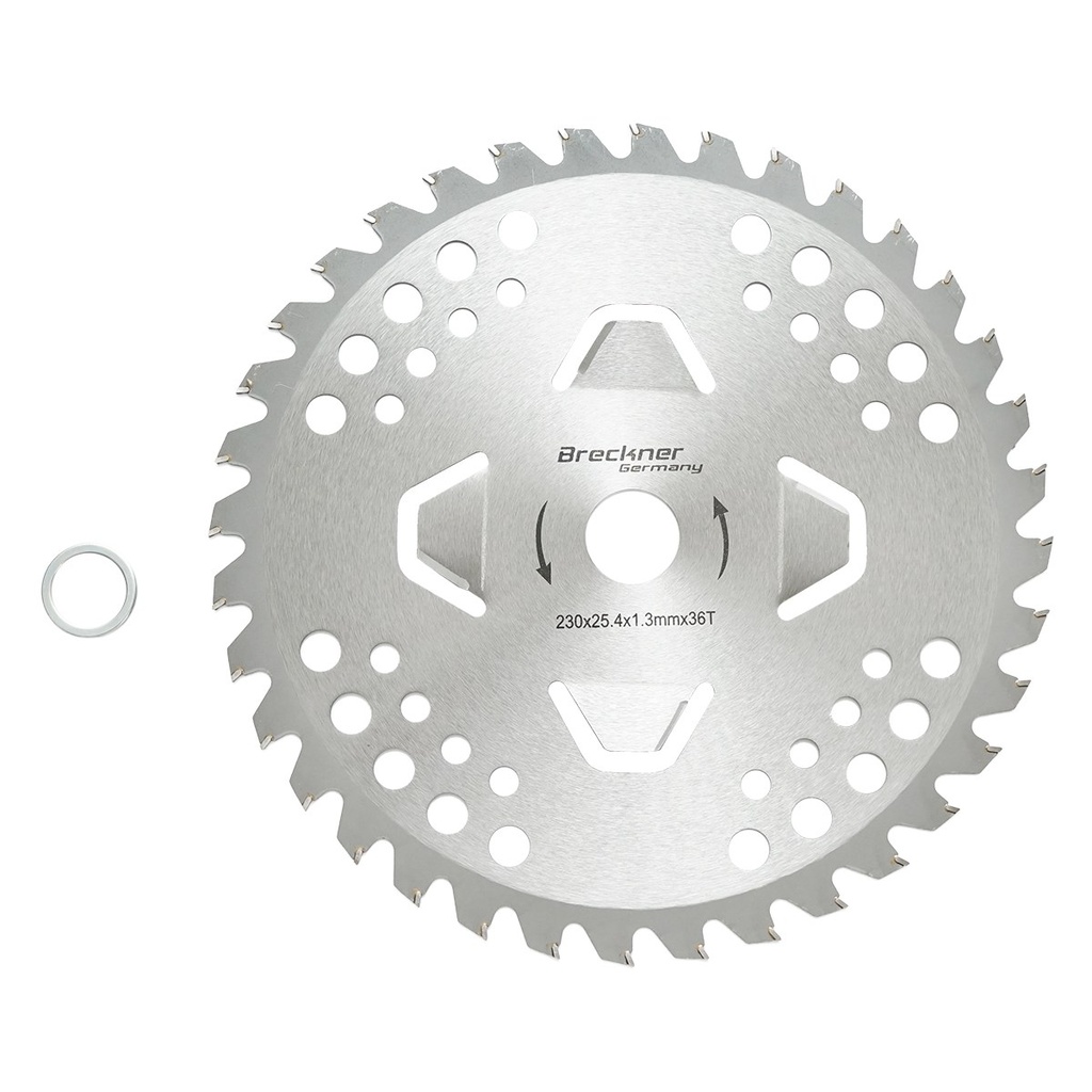 Disc circular vidia 230x25.4x1.3mm, 36 dinti pentru motocoasa de umar