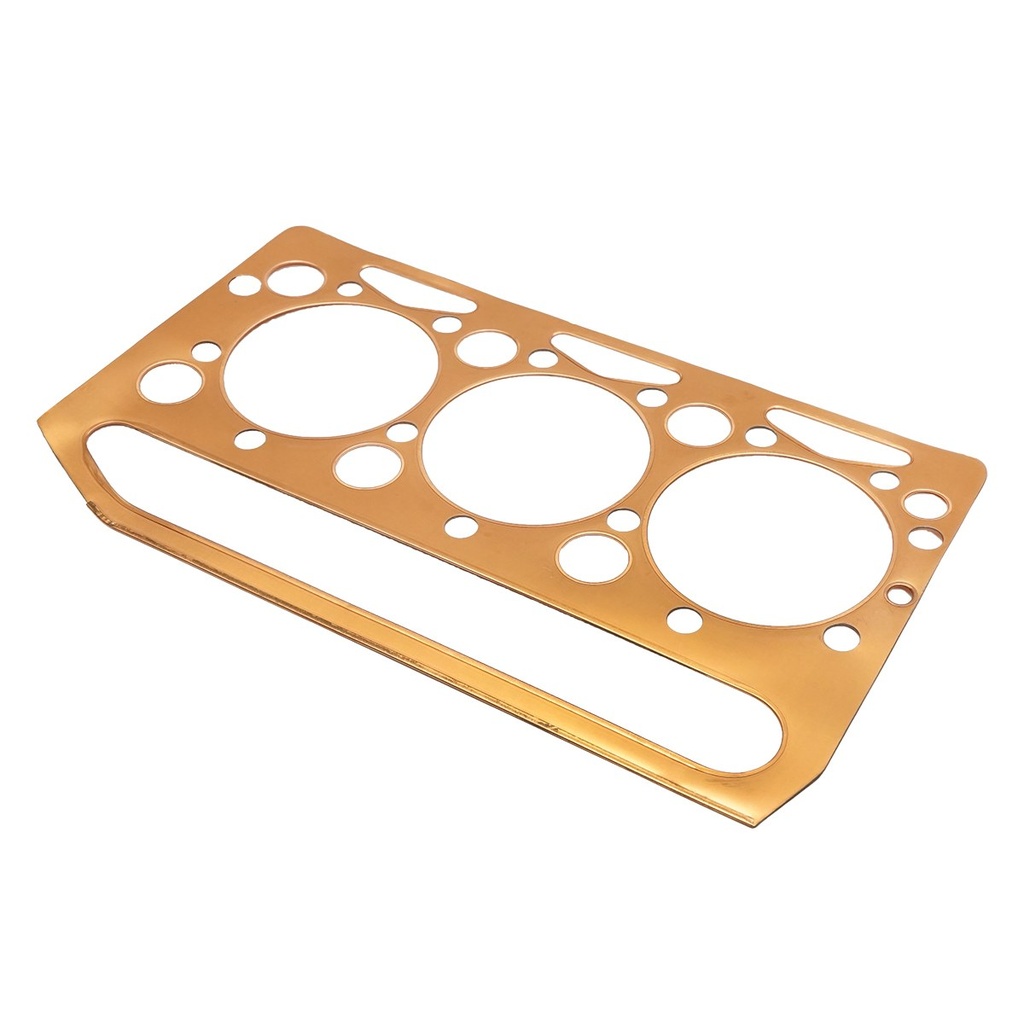 Garnitura chiulasa cupru 3 cilindrii Massey Ferguson, Perkins, Ford cod OEM 4223582M1, 490580, 742993M1, 4223567M1, 81803798, 87554489, 960E6051, 36812122, 36812136, 36812142,