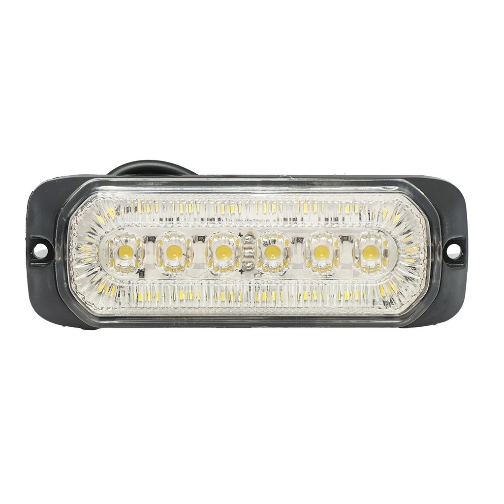 Lampa laterala gabarit LED 12-24V, alb 132x46mm