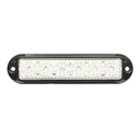 Lampa laterala gabarit LED 12-24V, alb 155x37mm, rama neagra