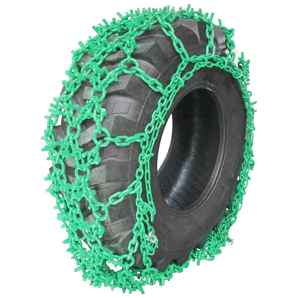 Set 2 lanturi antiderapante U-GRIP 11mm dimensiune 18.4/26 pentru Tractor Forestier