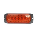 Lampa laterala gabarit LED 12-24V, galben intermitent 132x46mm