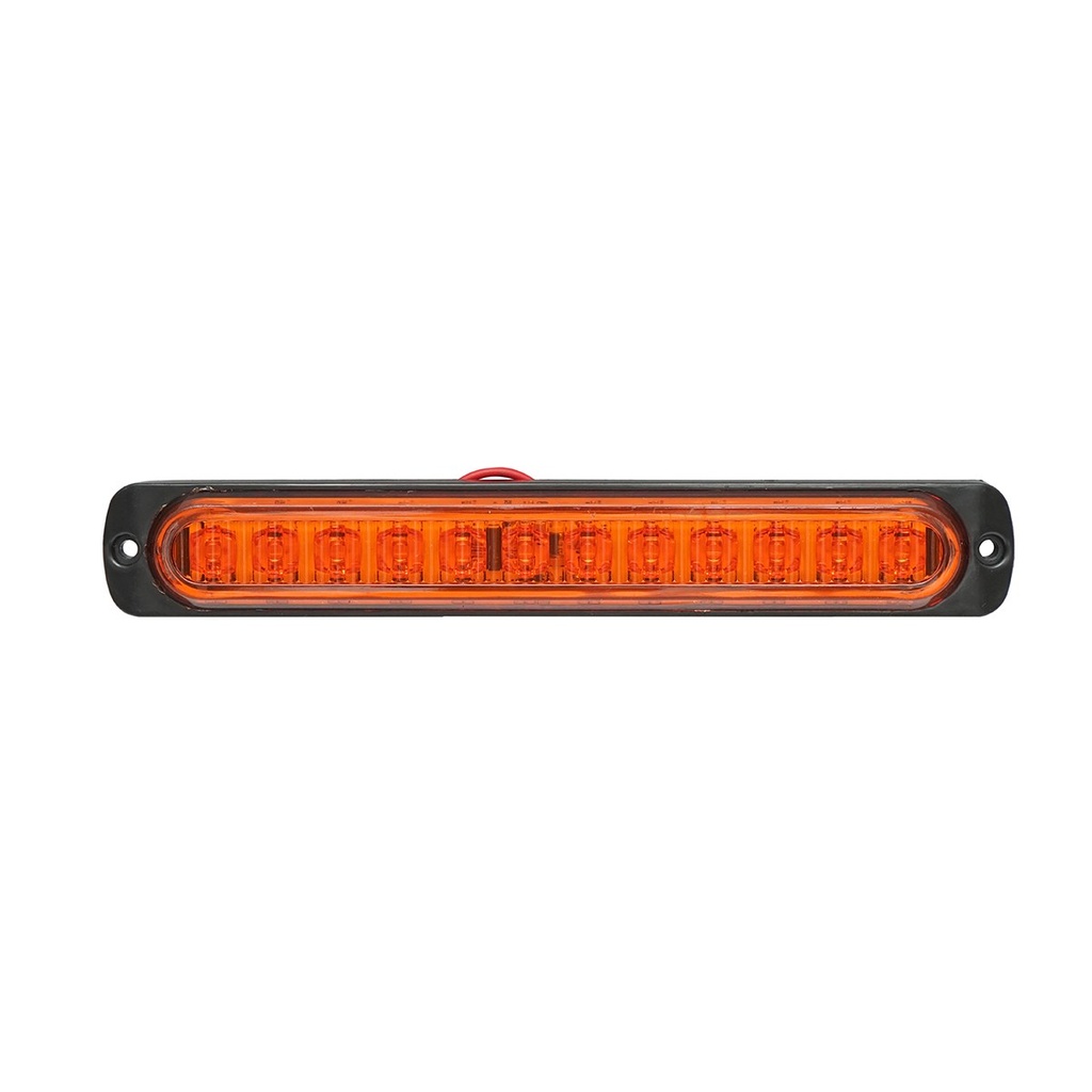 Lampa laterala gabarit slim LED 12-24V, galben 190x30mm