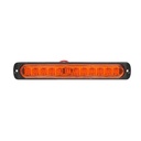 Lampa laterala gabarit slim LED 12-24V, galben 190x30mm