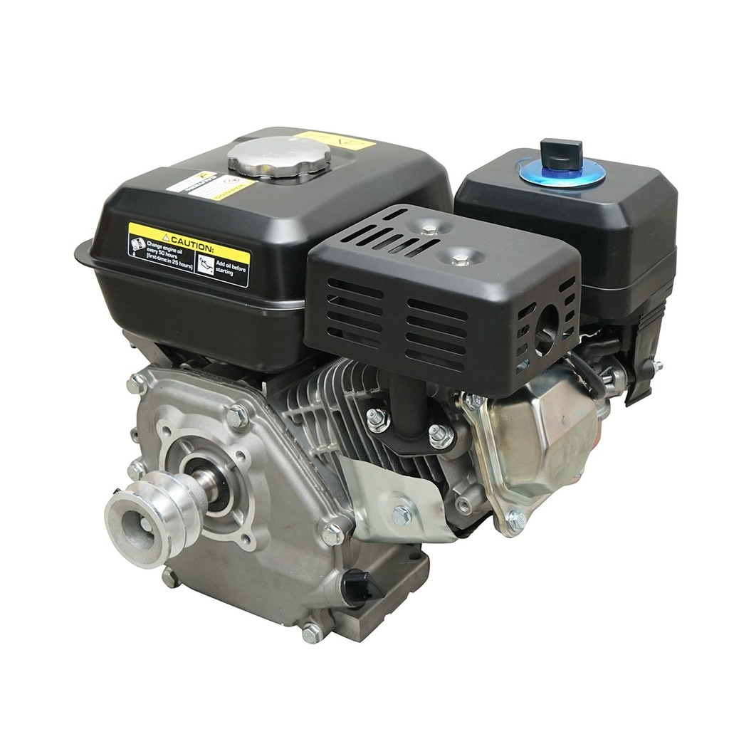 Motor pe benzina cu fulie 7.5CP, 4 timpi, ax cu pana 20mm, 212cc pornire sfoara THOR