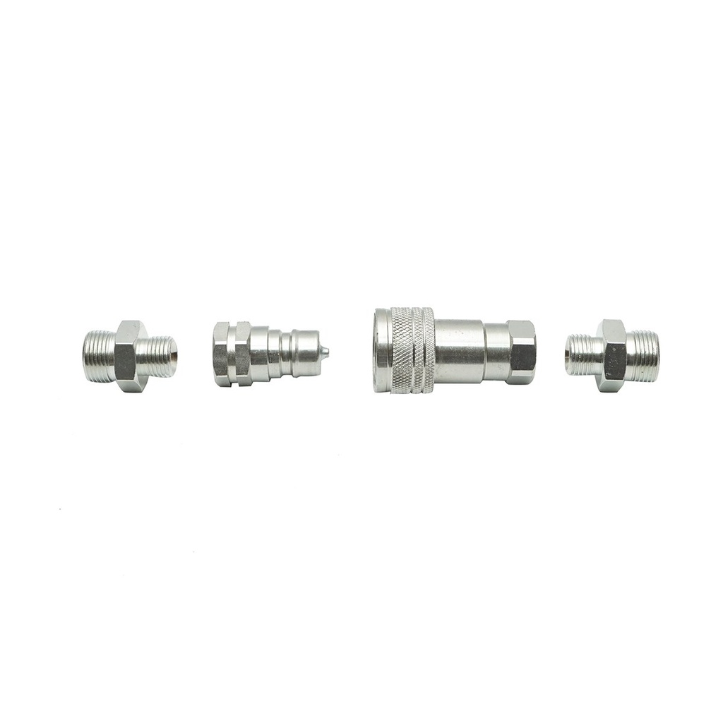 Supapa trecere mos-baba pe con M16 cu reductii M16x20 (set cupla 3/8 mama+tata) 78.8x32x24mm