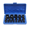 Trusa chei tubulare hexagonale 8-32mm 19 piese