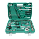 Trusa chei tubulare hexagonale, fixe, torx, imbus antrenor cu clichet 121 piese