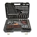 Trusa chei tubulare, hexagonale, priza adanca, chei fixe, biti, torx, hex, spline 128 piese
