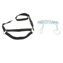 Capastru vaci cu lant din nylon 25mm