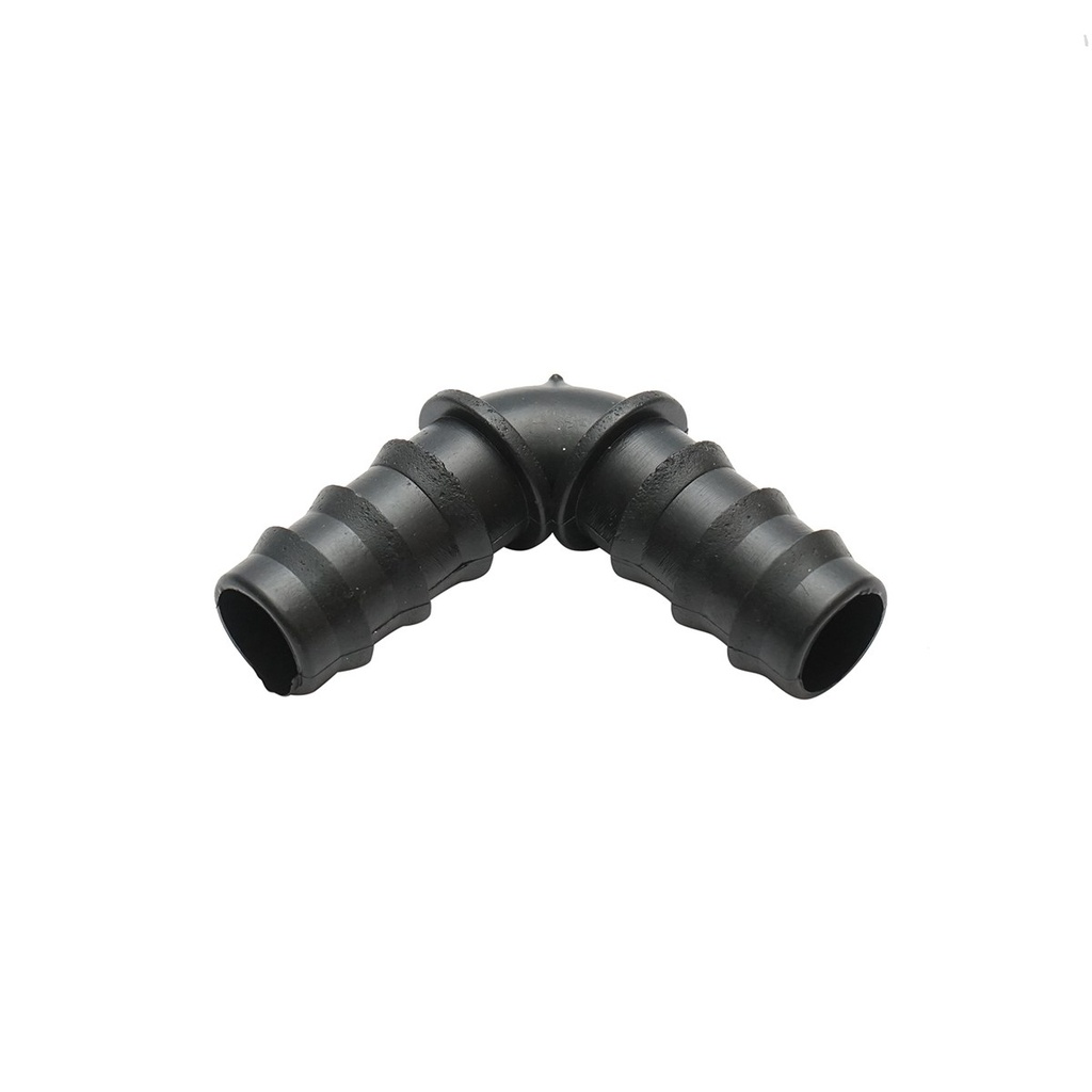Cot 90 grade conector stut tub picurare 16x16mm pentru sisteme de irigatii