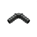 Cot 90 grade conector stut tub picurare 16x16mm pentru sisteme de irigatii